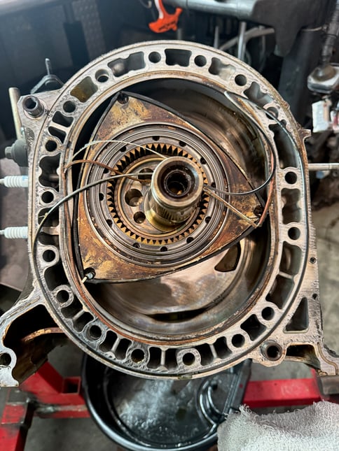 teardown Rx8 engine Rebuild