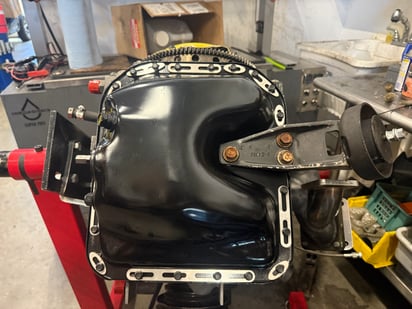 13B oil pan brace washers